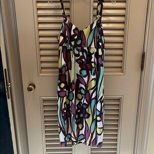 Tabitha/Anthropology Floral Multicolor Dress